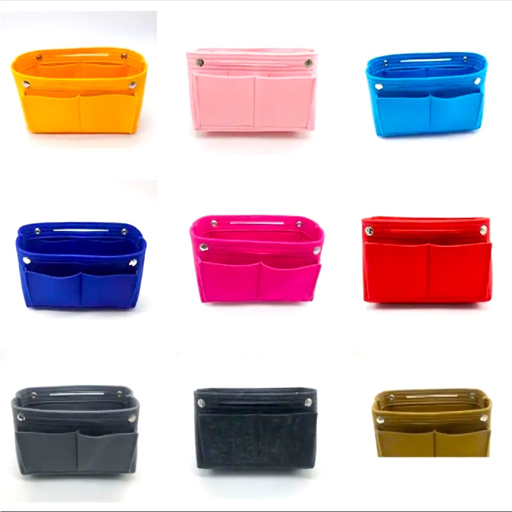 Purse Organizer Insert - Multi-Compartment Bag In Bag for Tote Handbags